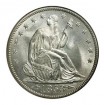 Seated Liberty Half Dollars, First Arrows at Date - Reverse Rays (1853)