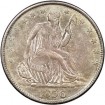 Seated Liberty Half Dollars, First Arrows at Date Removed (1856-1866)