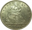 Seated Liberty Half Dollars, Reverse Rays Removed (1854-1855)