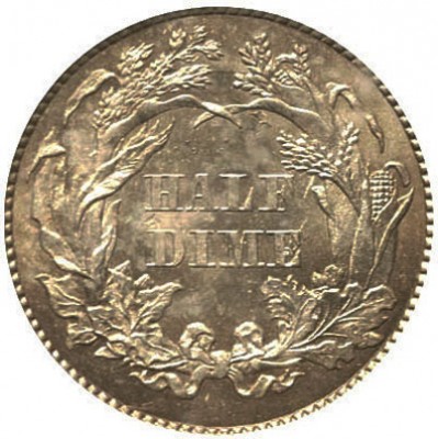 Seated Liberty Half Dimes, Transitional Patterns (1859-1860)