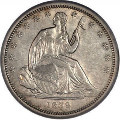 Seated Liberty Half Dollars, No Motto (1839-1853)