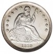 Seated Liberty Dimes, Transitional Patterns (1859)