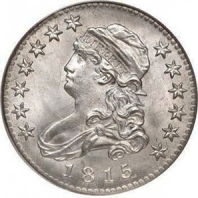 Liberty Cap Quarter Dollars, With Motto (1815-1828)