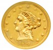 Coronet Head Quarter Eagle, Early Matron Gold Coins (1840-1907)