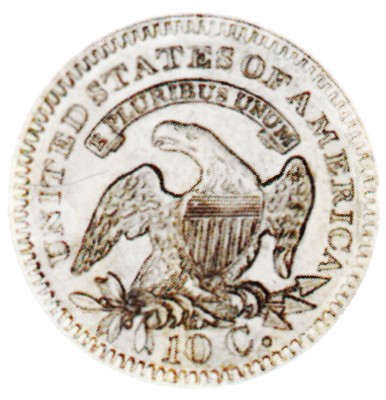 Liberty Cap Dimes, Heraldic Eagle Reverse (1809-1828)