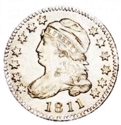 Liberty Cap Dimes, Heraldic Eagle Reverse (1809-1828)