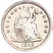 Seated Liberty Dimes, First Arrows at Date Removed (1856-1860)