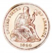 Seated Liberty Dimes, Obverse Legend (1860-1873)