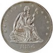 Seated Liberty Quarter Dollars, First Arrows at Date Removed (1856-1866)